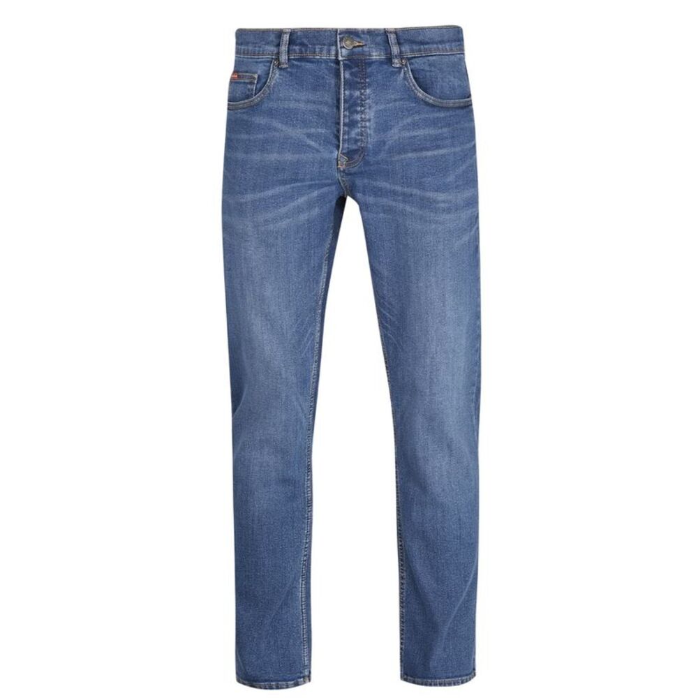 Lee Cooper Mens Denim Regular Jeans / Mid Wash